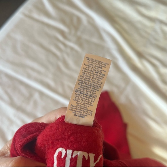 Embroidered Gingerbread Man Crew - Picture 3 of 4